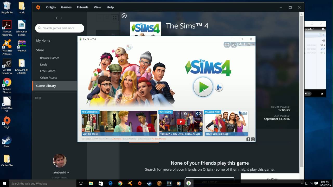 sims 4 free download install